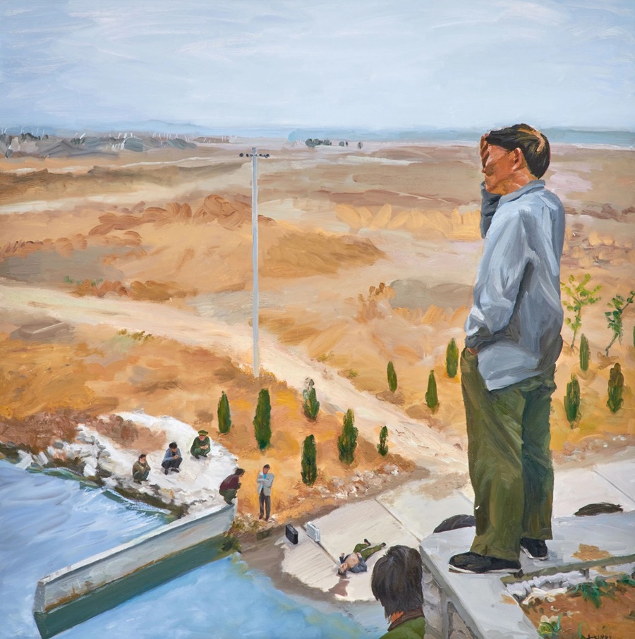 A Field by Liu Xiaodong Artvee