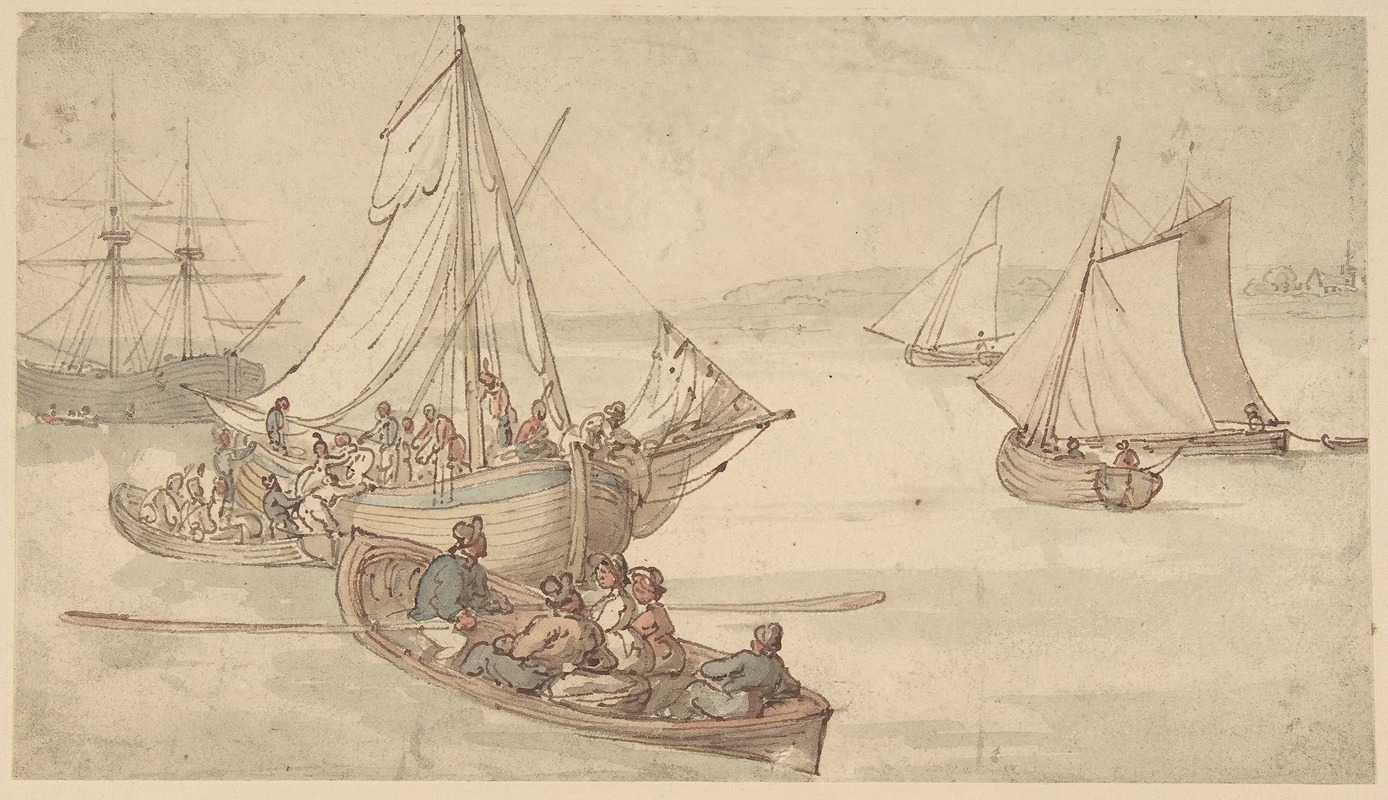 Thomas Rowlandson - Ships and Sailors