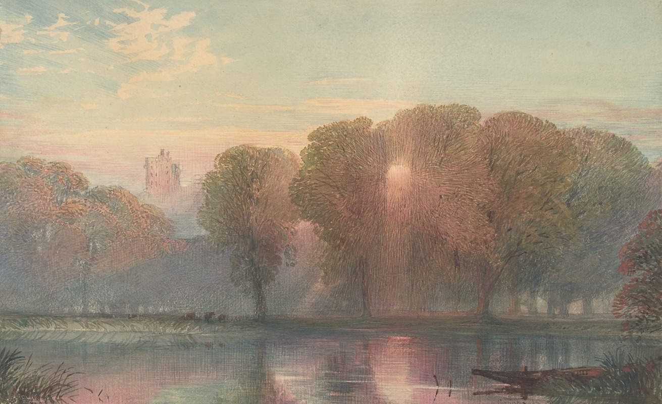 William Collingwood Smith - Windsor from Datchet