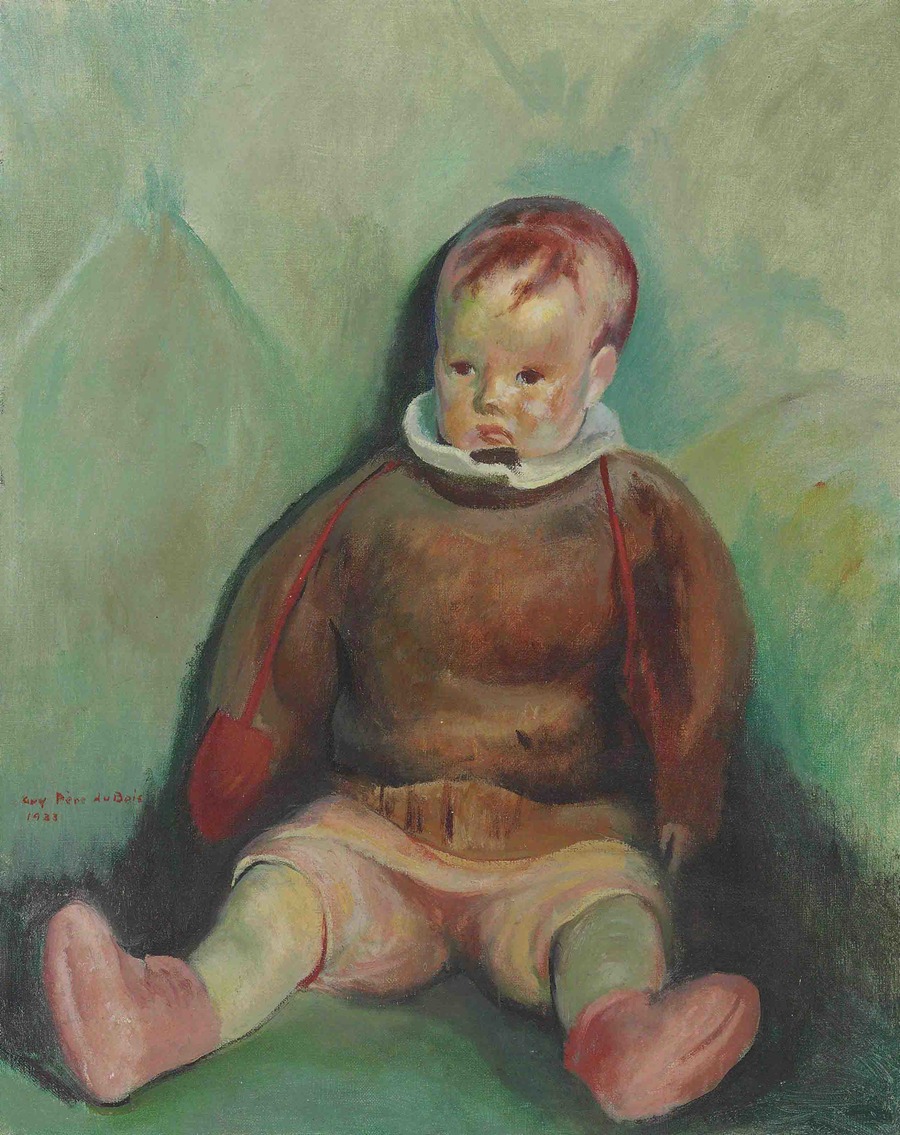 Baby by Guy Pène du Bois - Artvee