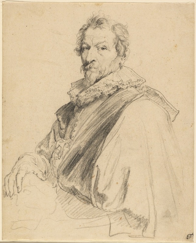 Anthony van Dyck - Portrait of Hendrick van Balen