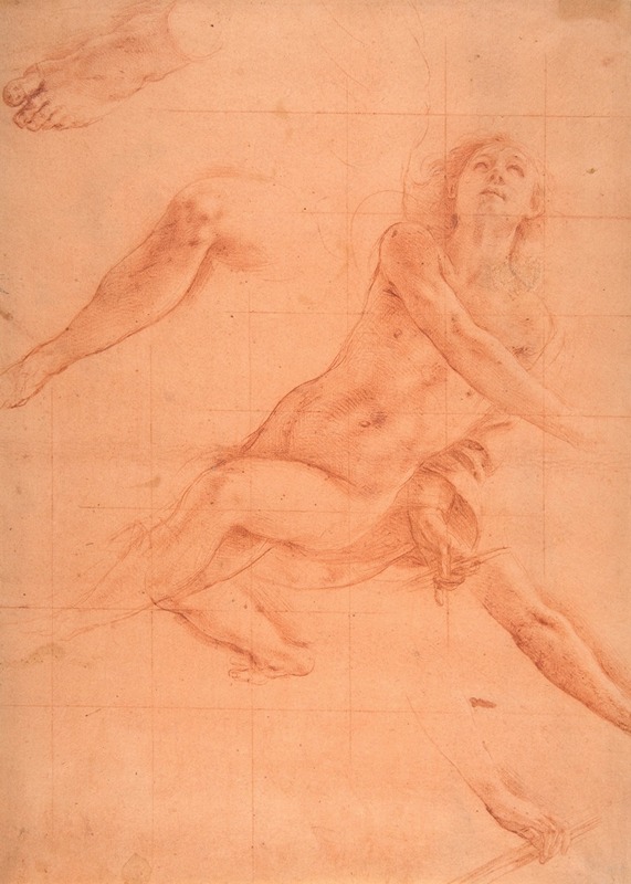 Tanzio da Varallo - Studies for an Angel in Glory