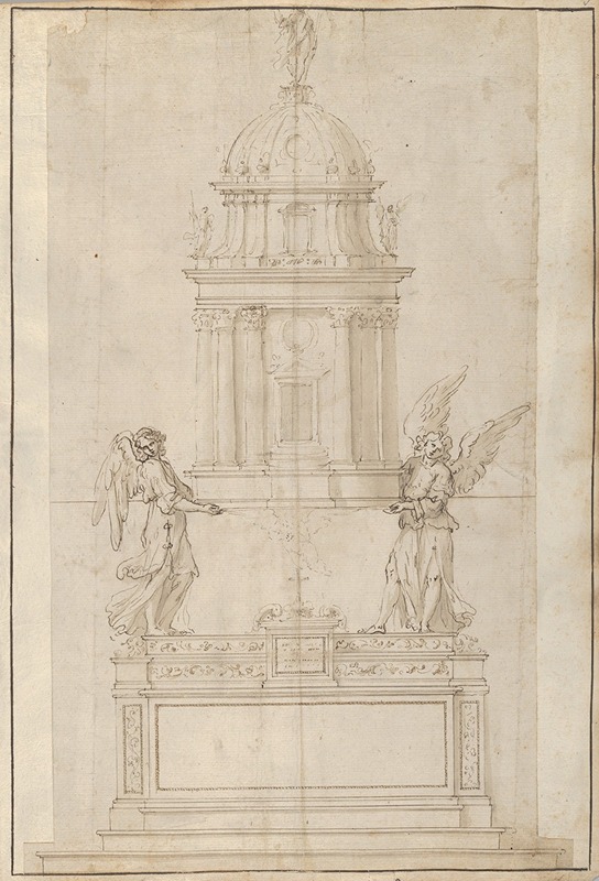 Bastiano Torrigiani - Design for the Tabernacle of the Sistine Chapel in the Santa Maria Maggiore in Rome