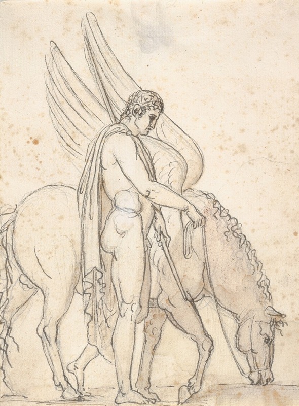 Bertel Thorvaldsen - Bellerophon and Pegasus