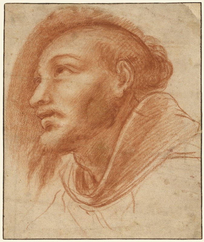 Giovanni Battista Crespi - Study of a Franciscan Monk (Possibly Saint Francis)