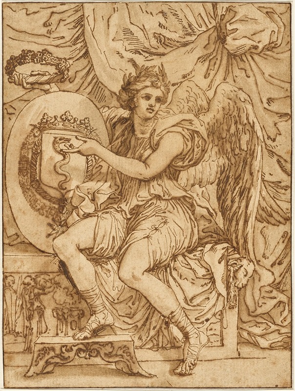 Charles Errard - Allegory in Honor of Jean-Baptiste Colbert