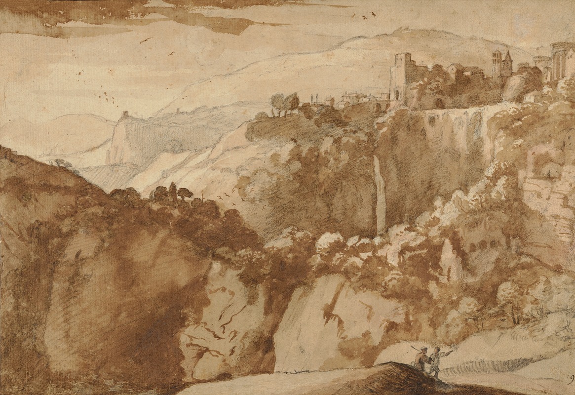 Claude Lorrain - View of Tivoli