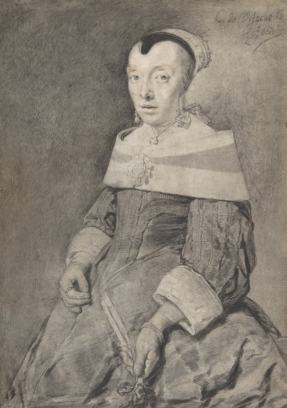Cornelis Visscher - Portrait of a Lady