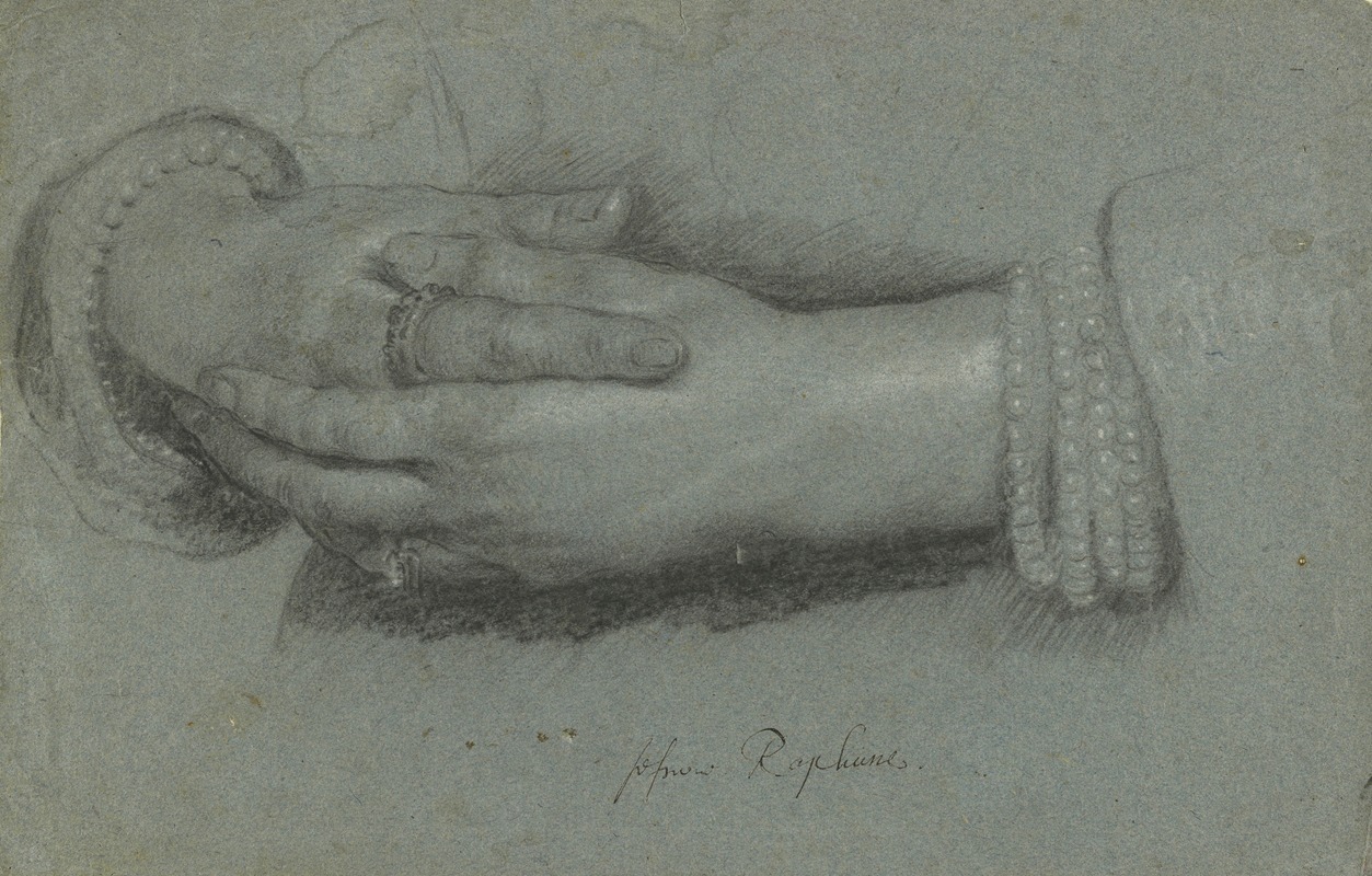 Cornelis Jonson van Ceulen - Study of a Woman’s Hands