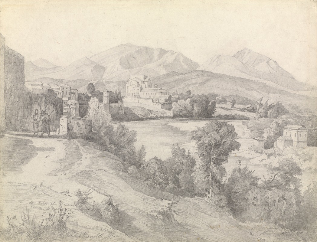 Edmund Kanoldt - View of Benevento