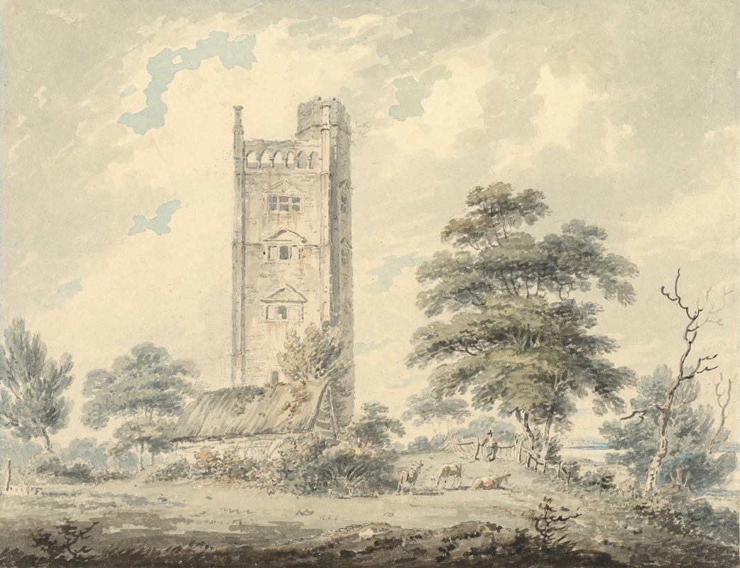 Edward Dayes - Freston Tower, Suffolk