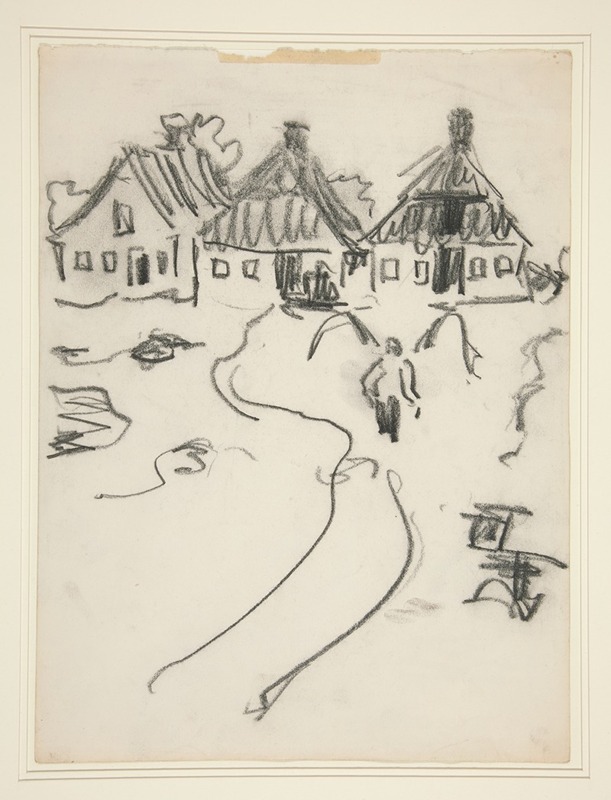 Ernst Ludwig Kirchner - Three Houses