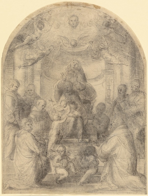 Fra Bartolomeo - Madonna and Child with Saints