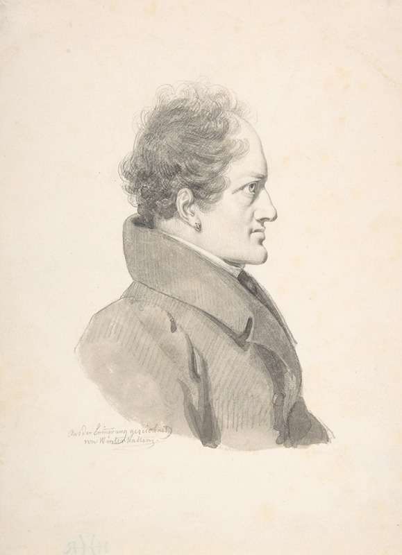 Franz Xaver Winterhalter - Portrait of Alois Senefelder