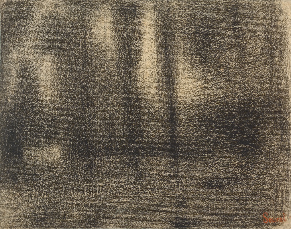 Georges Seurat - Poplars