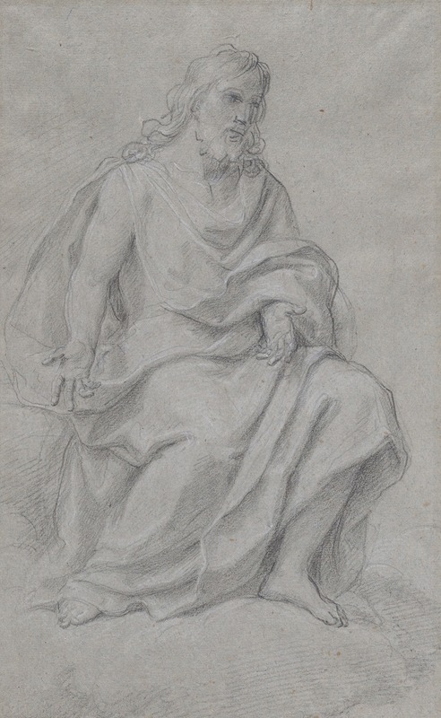Giacomo Zoboli - Study for the Figure of Christ
