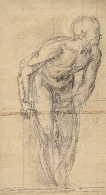 Giovanni Battista Naldini - A Standing Male Nude