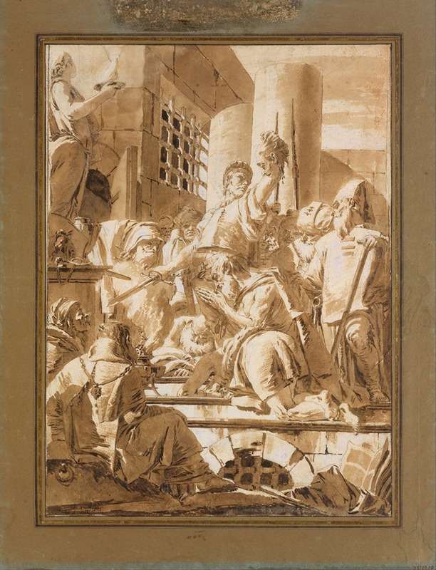 Giovanni Battista Tiepolo - Beheading of Two Male Saints