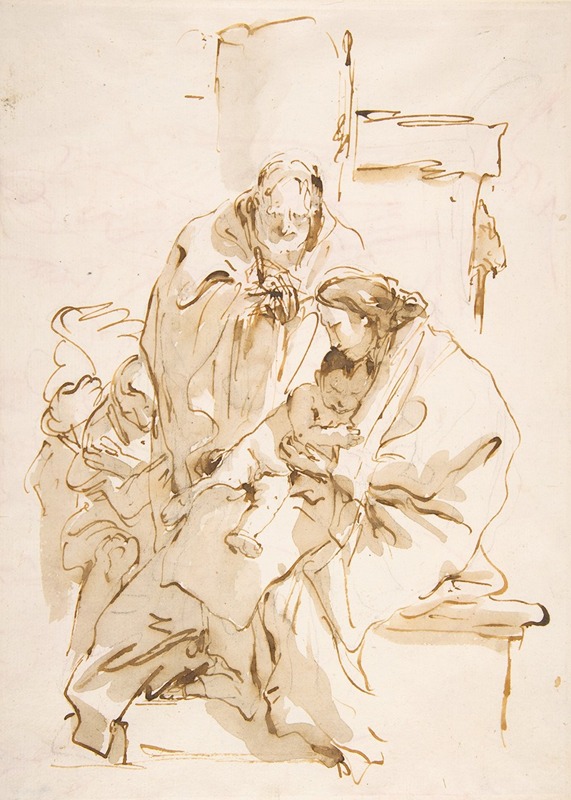 Giovanni Battista Tiepolo - The Holy Family
