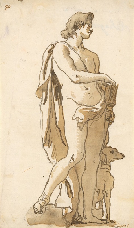 Giovanni Domenico Tiepolo - Meleager, Turning to the Right