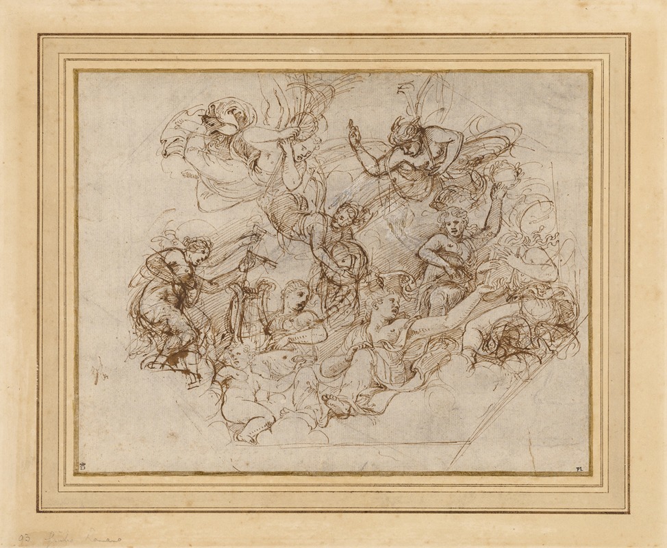 Giulio Romano - An Allegory of the Virtues of Federico II Gonzaga
