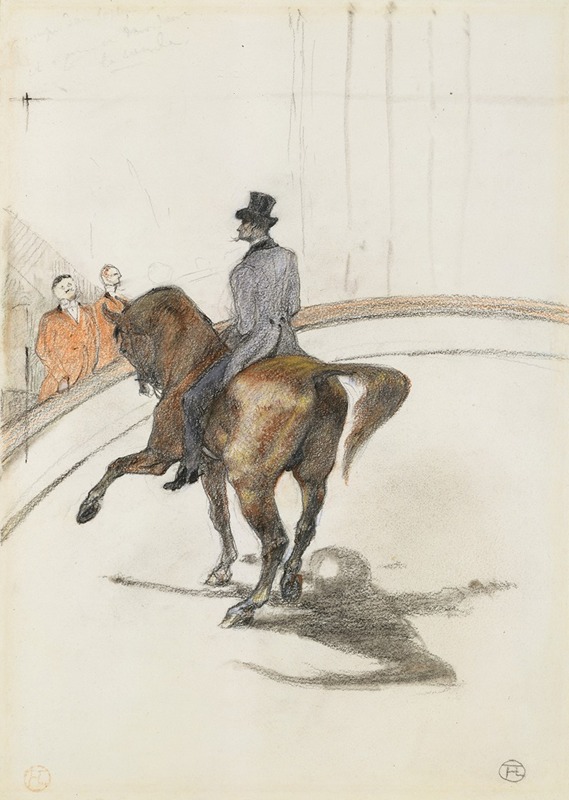 Henri de Toulouse-Lautrec - At the Circus; The Spanish Walk (Au Cirque; Le Pas espagnol)