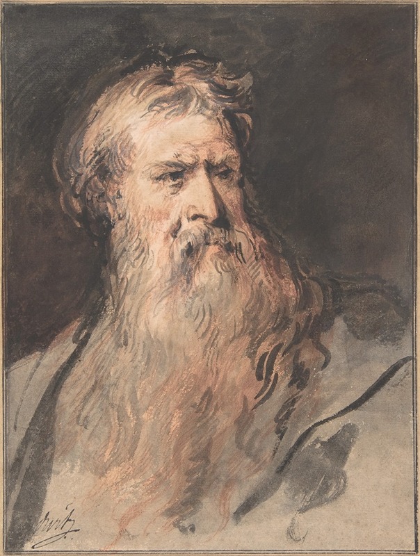 Jacob de Wit - Study for the figure of Moses