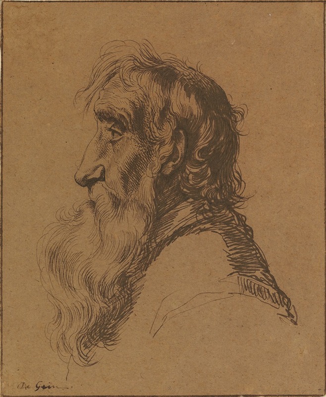 Jacob de Gheyn III - Head of an Old Man