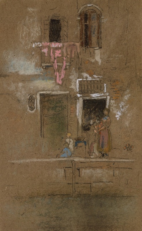 James Abbott McNeill Whistler - Note in Pink and Brown
