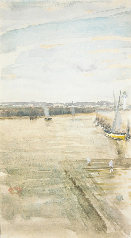 James Abbott McNeill Whistler - Scene on the Mersey