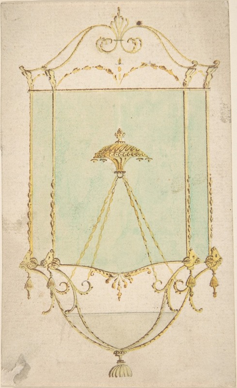 James Wyatt - Design for a Hall Lantern, Elevation