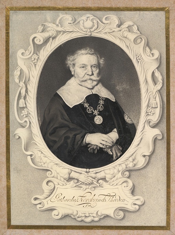 Jan Thopas - Portrait of Godert Dircksz. Kerckrinck