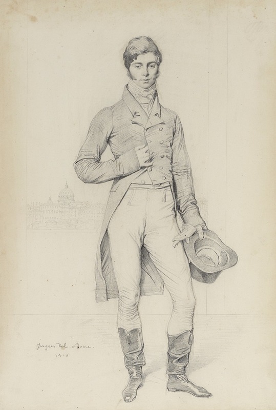 Jean Auguste Dominique Ingres - Portrait of Lord Grantham