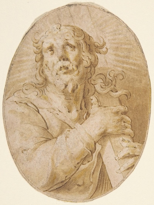 Joachim Wtewael - Christ with the Cross