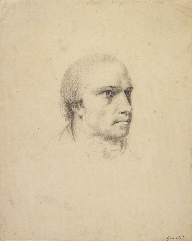 Johann Heinrich Wilhelm Tischbein - Portrait of Antonio Canova