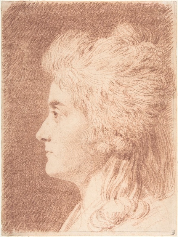 Johann Heinrich Wilhelm Tischbein - Profile Portrait of Miss Wieling