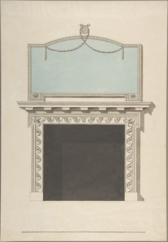 John Yenn - Design for a Chimneypiece