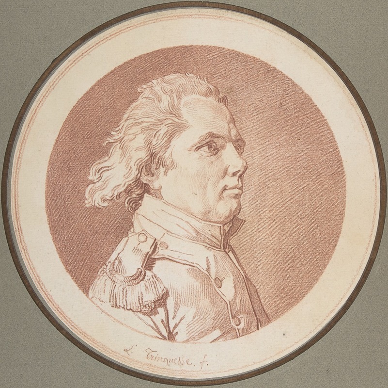 Louis Rolland Trinquesse - Portrait of François Reidy de Lagrange