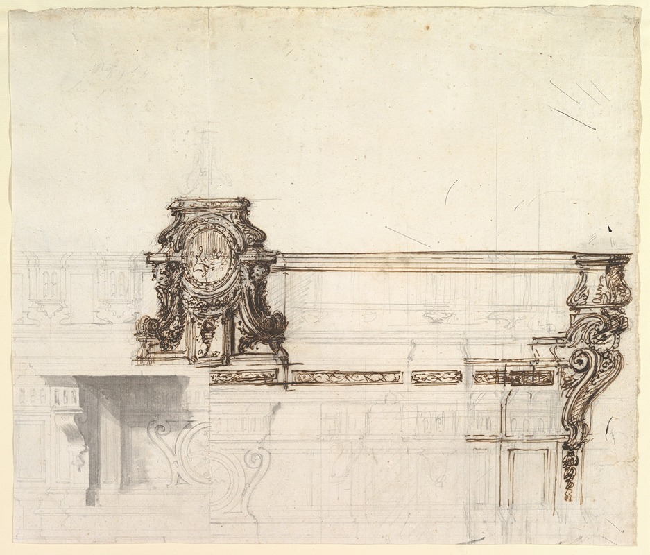 Luigi Vanvitelli - Design for an Altar