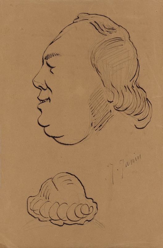 Nadar (Gaspard Félix Tournachon) - Caricature of Jules Janin