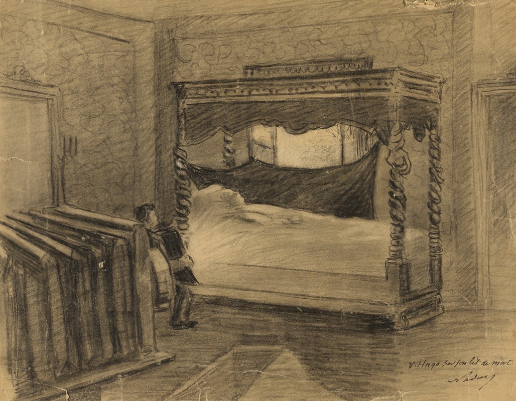 Nadar (Gaspard Félix Tournachon) - Chambre de V. Hugo