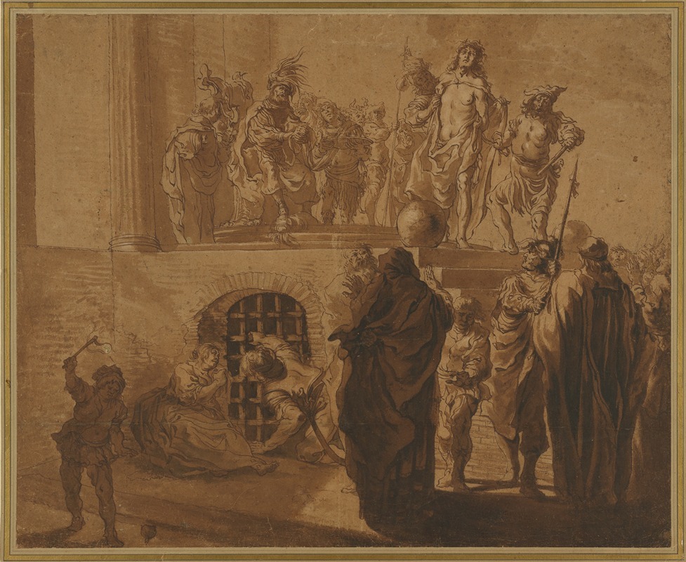 Nicolaus Knüpfer - Christ Before Pilate