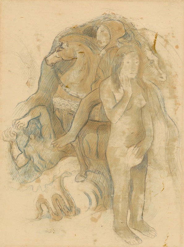 Paul Gauguin - Eve [‘The Nightmare’]
