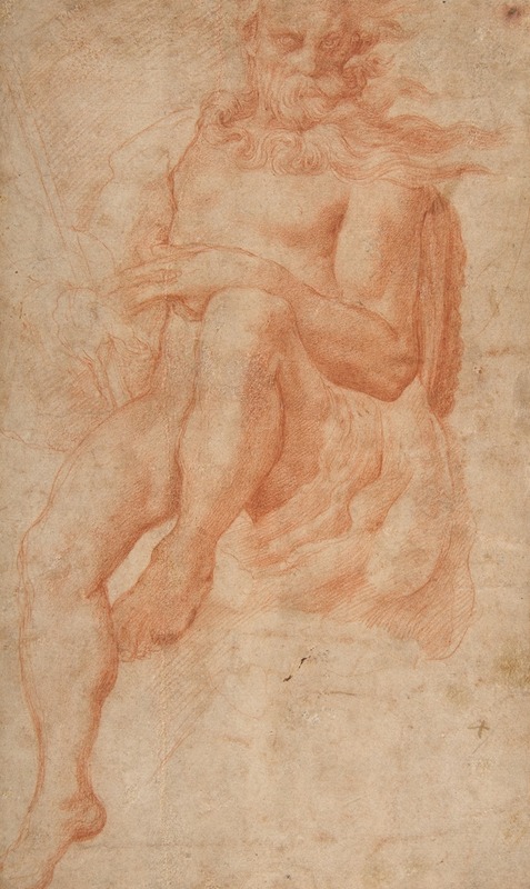 Pellegrino Tibaldi - Study for the Figure of Aeolus