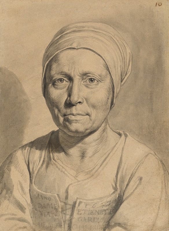 Philippe de Champaigne - Portrait of Dame Étiennette