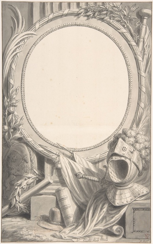 Pieter Tanjé - Design for an Ornamental Frame