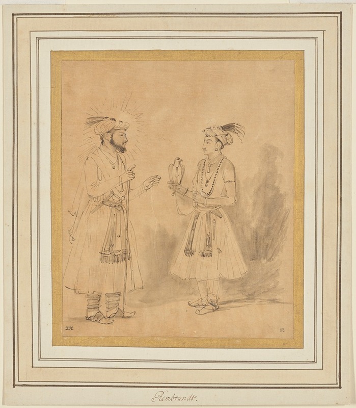 Rembrandt van Rijn - Shah Jahan and Dara Shikoh