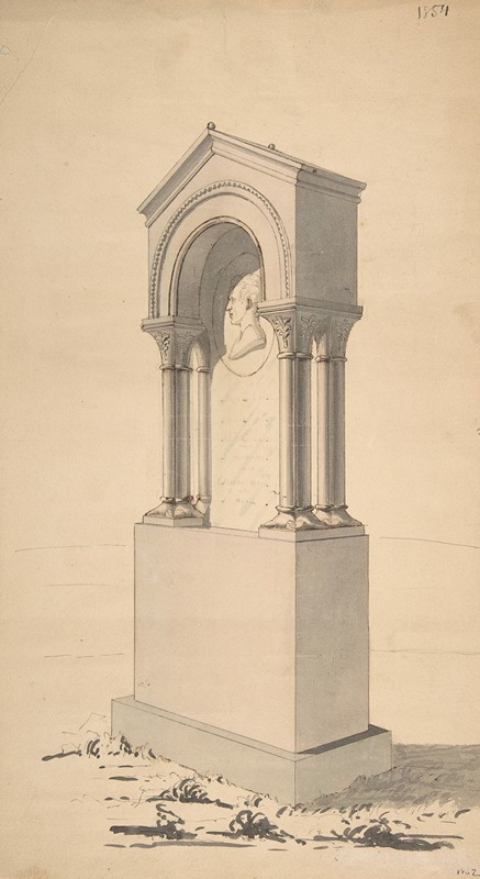 Samuel B. Wetherald - Proposed Monument to John L. Carey of Baltimore