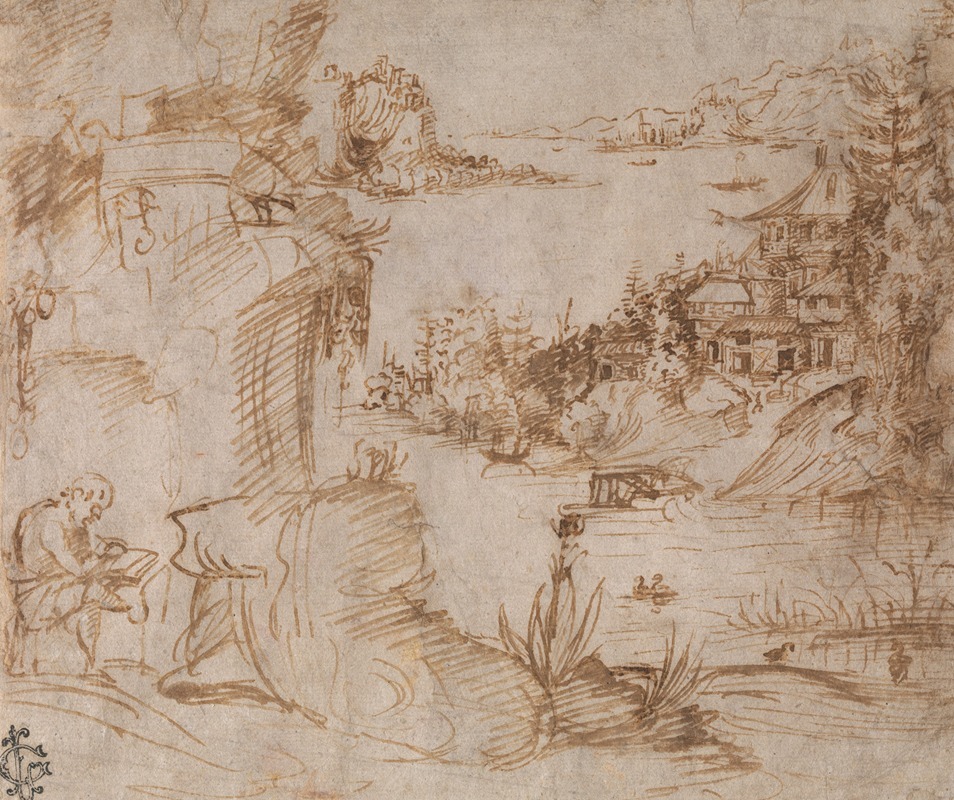 The Veneto - Landscape with Figure