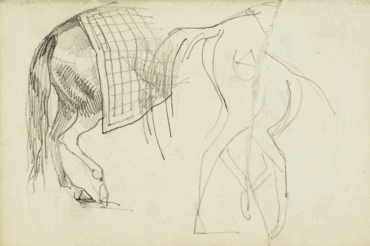 Théodore Géricault - Horse Studies